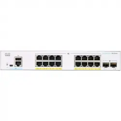 Cisco CBS350-16P-2G-EU Switch 16 Puertos Gigabit + 2 SFP