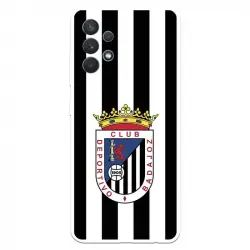 Funda Escudo Blanquinegro Licencia Oficial Club Deportivo Badajoz para Samsung Galaxy A32 4G