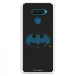 Funda Para Lg K50s Oficial De Dc Comics Batman Logo Transparente - Dc Comics