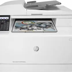 Impresora multifunción - HP Color LaserJet Pro M183fw, 16 ppm, 600 x DPI, WiFi, Fax, Blanco