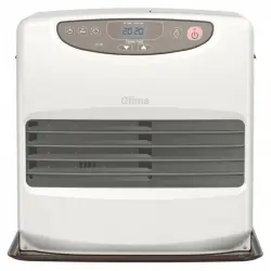 Qlima SRE 9046C2 Calefactor de Parafina 428W Blanco/Chocolate