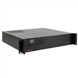 RackMatic Caja Rack 19" IPC mini-ITX micro-ATX 2U 1x5.25" 5x3.5" Fondo 400mm