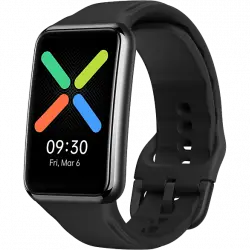 Smartwatch - OPPO Watch Free, AMOLED 1.64", 14 días, SpO2, Resistencia al agua, Cristal 2,5D / PC, Negro