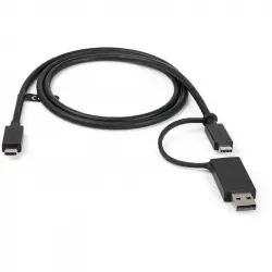 StarTech Cable USB-C con Adaptador USB-A Macho/Macho 1m Negro