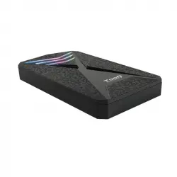 TooQ TQE-2550RGB Caja Externa Gaming RGB 2.5" SATA3 USB 3.0/3.1 Gen1