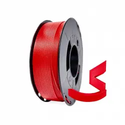 Winkle Bobina Filamento PLA HD 300gr 1.75mm Rojo Diablo