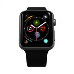 Apple Watch S4 44mm GPS Caja de aluminio en gris espacial y correa deportiva Negra Renewd (Reacondicionado A++)