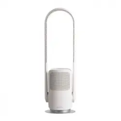 Dayron - Ventilador Wifi Torre Vital Silence, 26w, Motor Dc, 9 Velocidades, Programable, 4 Modos Ventilación, Bluetooth, Ultrasilencioso, 56db,