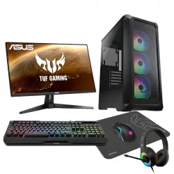 Epical-Q Pack Gplus49 Intel Core i5-11400F/16GB/1TB SSD/RTX 4060 + Monitor 24" FHD 165Hz + Combo Gaming