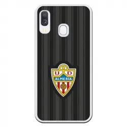 Funda Oficial Ud Almería Fondo Negro Para Samsung Galaxy A40