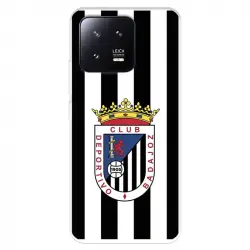 Funda Para Xiaomi 13 Del Club Deportivo Badajoz Escudo Blanquinegro - Licencia Oficial Club Deportivo Badajoz