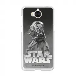 Funda Star Wars Darth Vader Negro Huawei Y6 2017