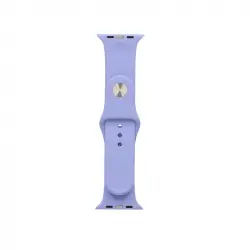 Ksix Correa Silicona Lavanda para Apple Watch 42/44mm
