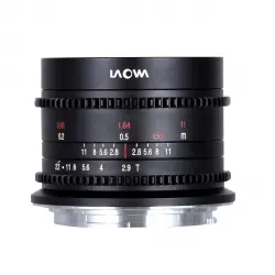 Laowa - Objetivo 9mm T2.9 Zero-D Cine Canon RF