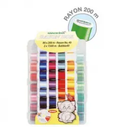 Madeira Box Rayon 200m - Art. 8082