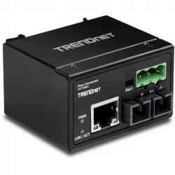 Trendnet TI-F10SC Convertidor Industrial Reforzado Fibra Multimodo SC 100 Base-FX 2Km
