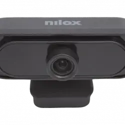 Webcam - Nilox NXWC01, 1080 Píxeles, Full HD, USB 2.0, Micrófono, Enfoque fijo, Negro