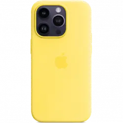 APPLE Funda de silicona con MagSafe para el iPhone 14 Pro, Amarillo canario