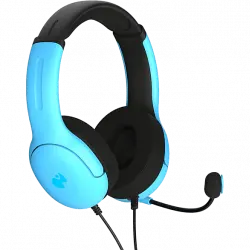 Auriculares gaming - PDP Airlite Wired, Con cable, Para PS5 y PC, Neptune Blue