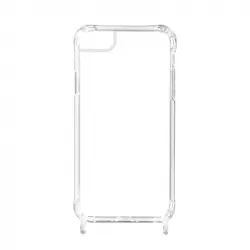 Avizar Funda Cordón Personalizable Transparente para iPhone SE 2022
