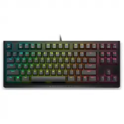 Dell Alienware AW420K TKL Teclado Mecánico Gaming RGB Cherry MX Red Layout UK