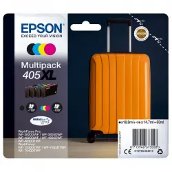 Epson 405XL DURABrite Ultra Ink Multipack Cartuchos Tinta Original Negro/Cian/Amarillo/Magenta