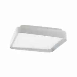 Fabrilamp Plafon Dorje 48w Blanco Plata Regulable