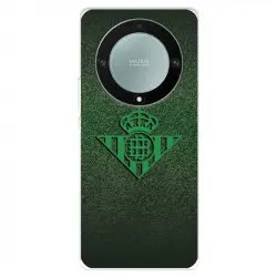 Funda Para Honor Magic5 Lite Del Real Betis Balompié Escudo Verde Fondo Trama - Licencia Oficial Real Betis Balompié
