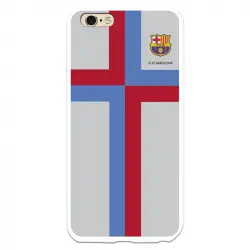 Funda Para Iphone 6 Plus Del Fc Barcelona Cruz Blaugrana - Licencia Oficial Fc Barcelona