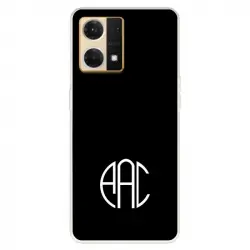 Funda Para Oppo Reno 7 4g Del Académica De Coimbra Iniciales - Licencia Oficial Académica De Coimbra