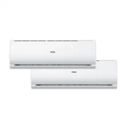 Haier - Aire Acondicionado Multisplit 2x1 Inverter Wifi Con 2.236 Frig/h + 2.236 Frig/h - Tide 25+25