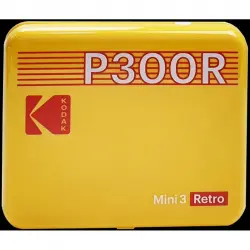 Kodak Mini 2 Retro P300 Impresora Fotográfica Bluetooth Amarilla