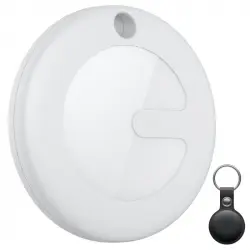Leotec Localizador MiTag Compatible Apple con Llavero Negro