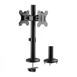 Logilink Soporte 2 Pantallas 17 "-32" 1 Junta Sw. Tornillo Curvo Max.8kg