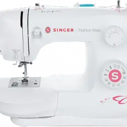Máquina de coser - Singer Fashion Mate 3333, 23 puntadas, Luz LED, Varios accesorios