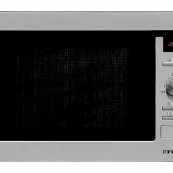 Microondas integrable – Infiniton IMW-1625, 25L, Plato de 31,5 cm, 900W, Control digital, Inox