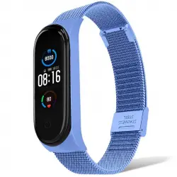 OcioDual Correa de Metal Azul Claro para Xiaomi Mi Smart Band 5/6