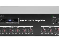 Power Dynamics 952.090 Pba30 Amplificador De Linea 100v Profesional