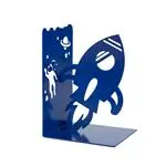 Sujetalibros Space Walk Azul Metal