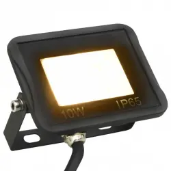 vidaXL Foco LED 10 W blanco cálido