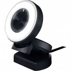 Webcam - Razer Kiyo, 4 Megapíxeles, Full HD, 1920 x 1080, USB, Negro