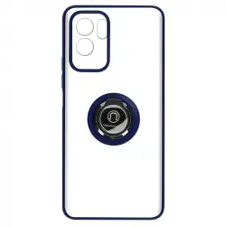 Avizar Funda con Anillo Soporte de Vídeo Azul para Samsung Galaxy A23 5G/M23/M13
