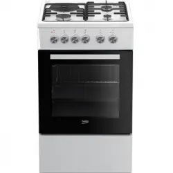 Beko Cocina Combinada 60l 4 Fuegos Blanca - Fss53000dw