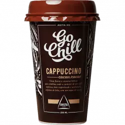 Café en vaso - Delta Capuchino Go Chill, 230 ml, Listo para llevar, Cacao