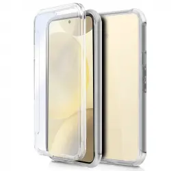 Cool Funda de Silicona 3D Frontal + Trasera Transparente para Samsung Galaxy S24 Plus