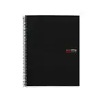 Cuaderno A4 Miquelrius negro cuadrícula tapa blanda 140 hojas