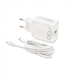 DCU Tecnologic Cargador 3A Power Delivery + Cable USB-C