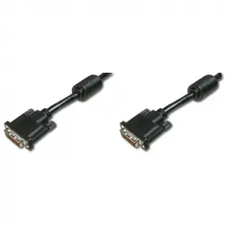 Digitus Cable Adaptador DVI Dual 2m Negro