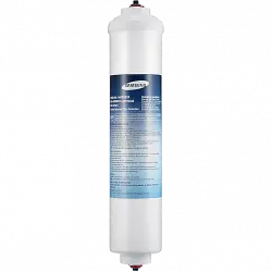 Filtro de agua - Samsung HAFEX/EXP, Exterior, Calidad NSF 42, Para frigorífico Side by con dispensador agua, Blanco