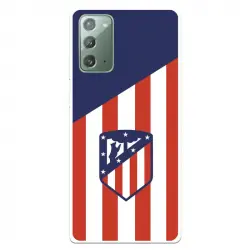 Funda Para Samsung Galaxy Note20 Del Atleti Escudo Fondo Atletico - Licencia Oficial Atlético De Madrid